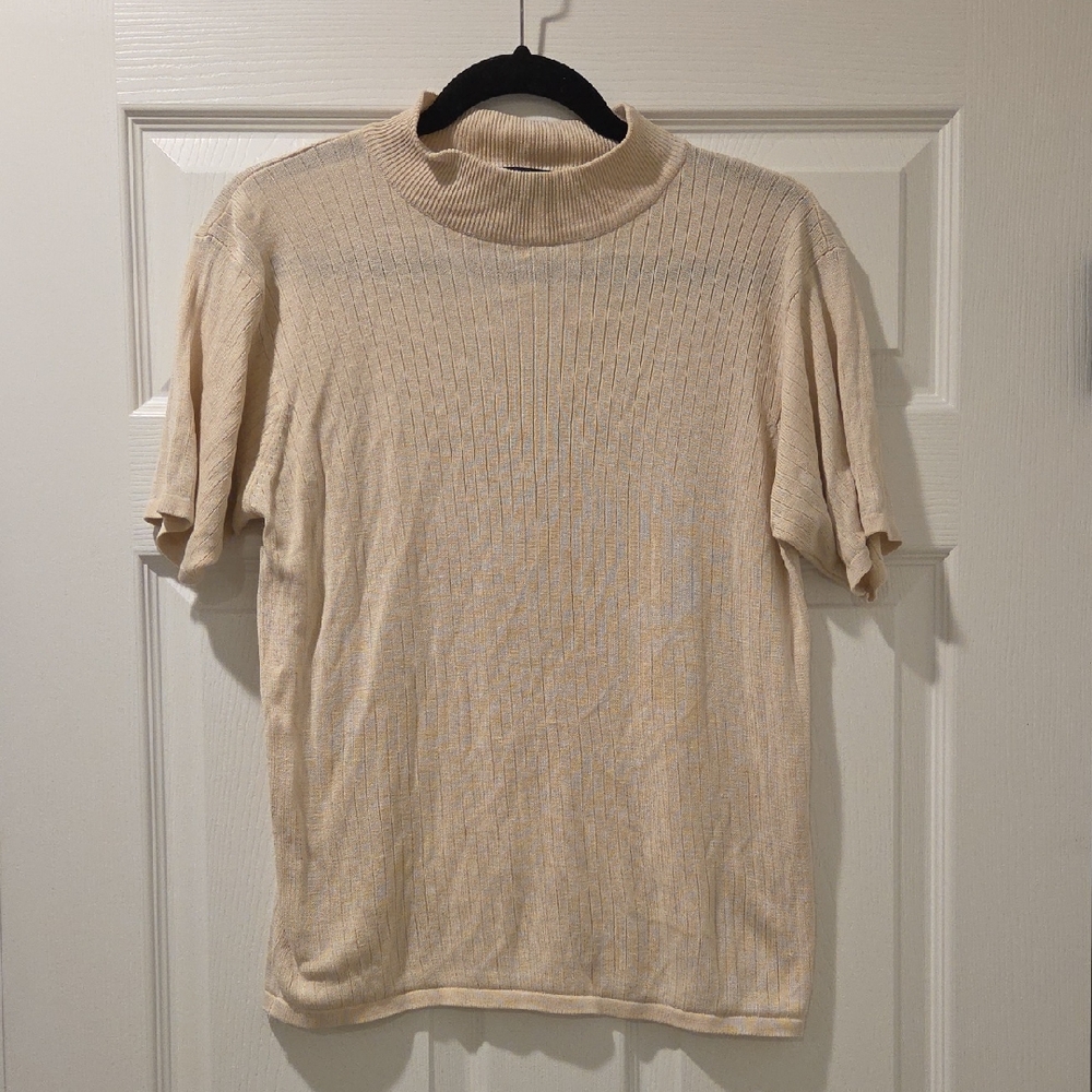 Cream Women's Top